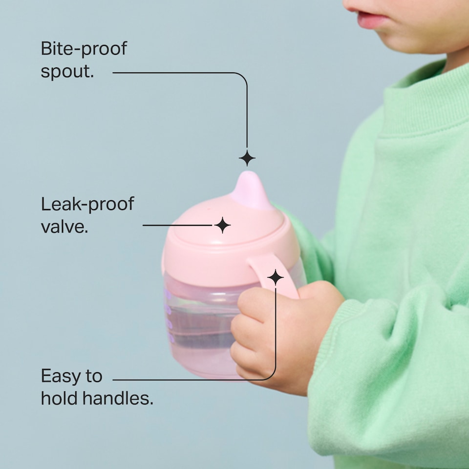 image 1 of Tommee Tippee Weaning Sippee Cup 190Ml 4M+ Assorted