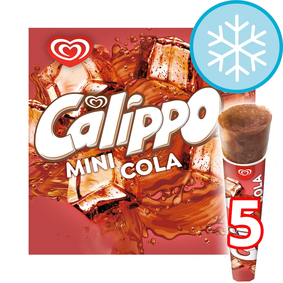 image 1 of Wall's Calippo Mini Cola Ice Lollies 5x80ml