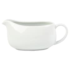 F&F Home White Gravy Boat 