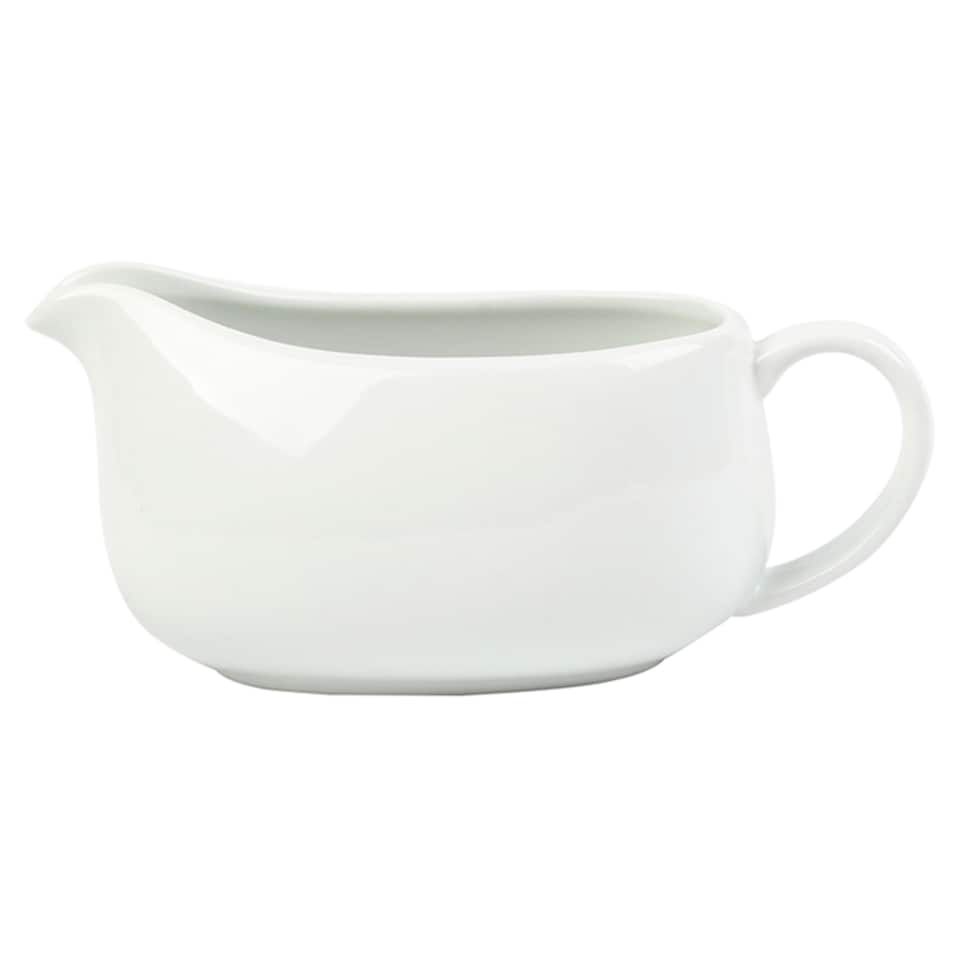 F&F Home White Gravy Boat 