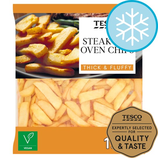 Tesco Steak Oven Cut Chips 1.5Kg Tesco Groceries