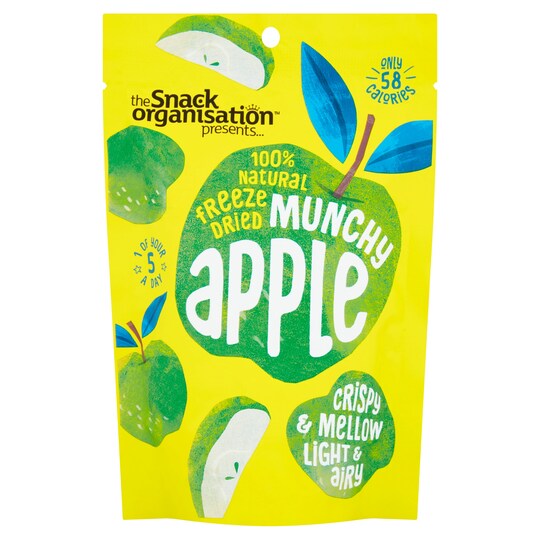 The Snk Orgnitn Freeze Dried Apple 16g