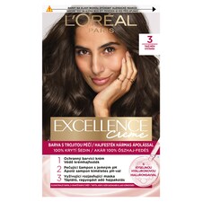 L'Oréal Paris Excellence Creme farba na vlasy 3 tmavá hnedá