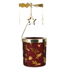 Candlelight Holly and Berries Carousel Candle 220g