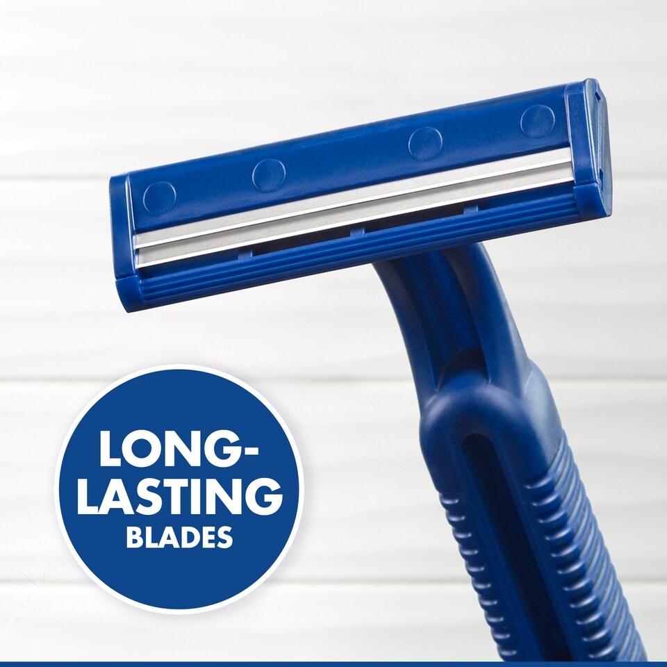 image 1 of Gillette Blue II Men's Disposable Razors 20 Pack
