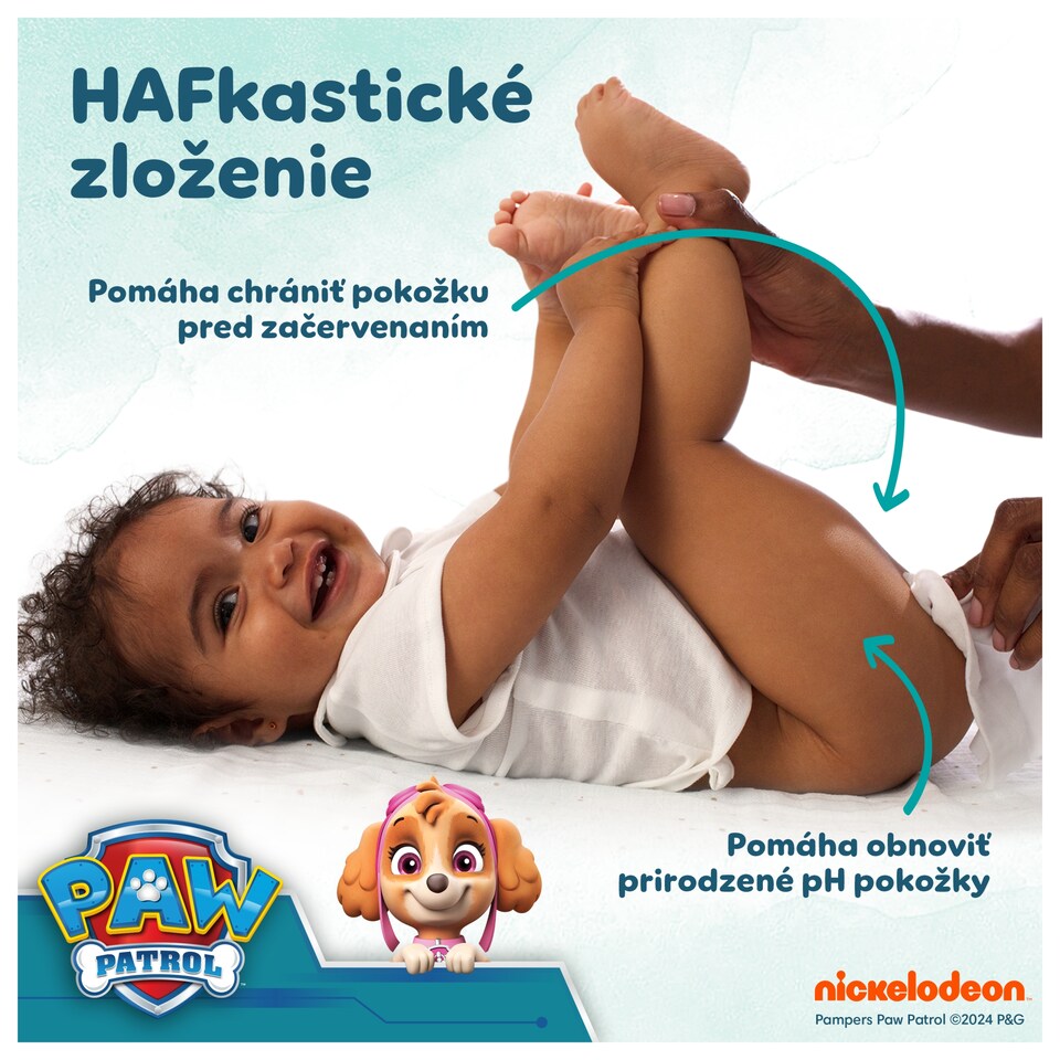 obrázok 1 z Pampers Harmonie Aqua detské vlhčené obrúsky 9 ks balenia = 432 obrúskov