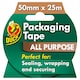 image 1 of Duck Tape 50Mm X 25M Brown Packaging Tape