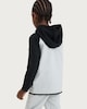 image 3 of F&F Active Boys Colour Block Zip Up Hoodie in Grey Marl