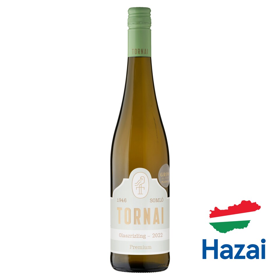 image 1 of Tornai Premium Nagy-Somlói Olaszrizling Dry White Wine 13,5% 750 ml