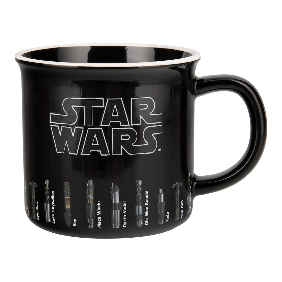 image 1 of Star Wars Heat Black Colour Change Lightsaber Mug
