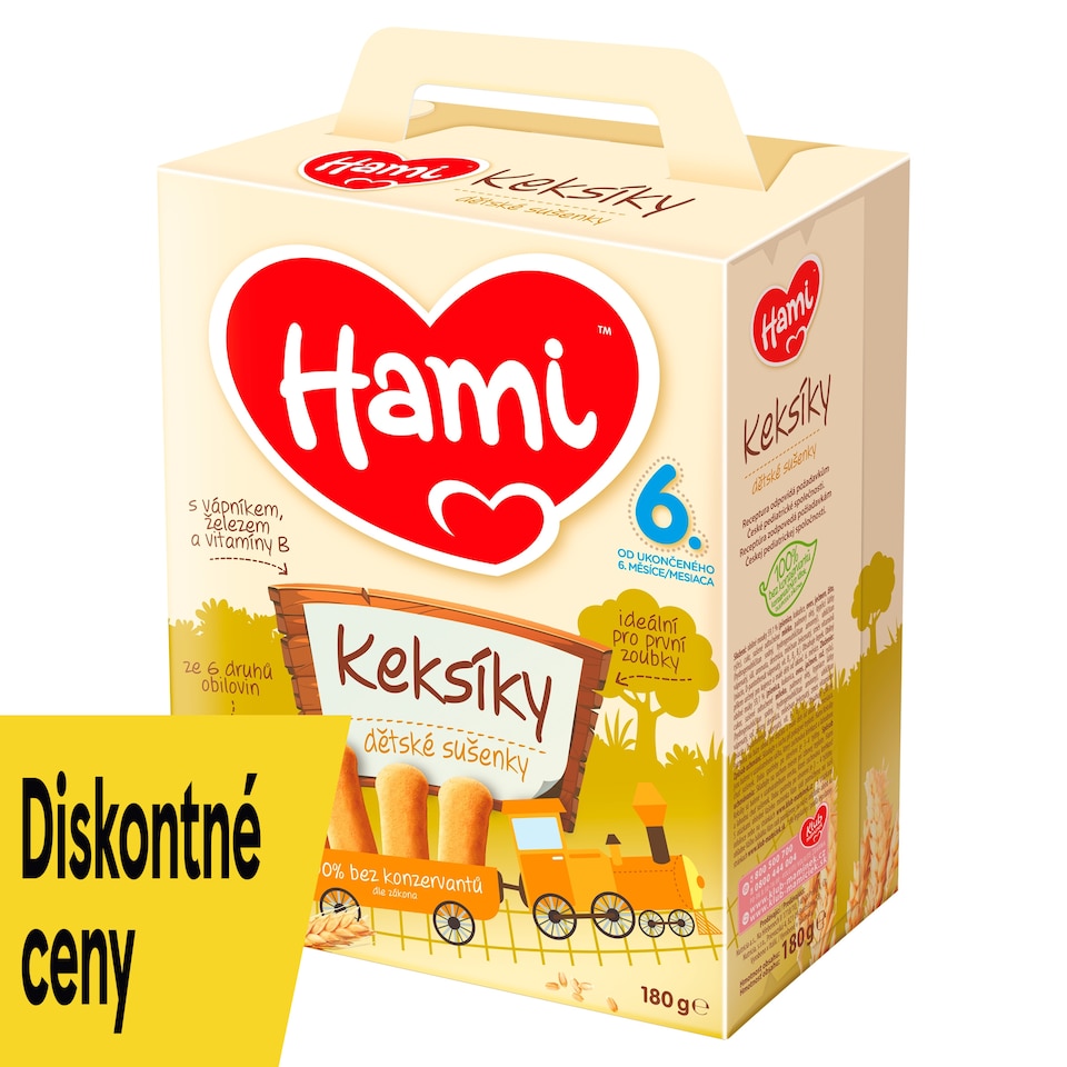 Hami Keksíky detské sušienky 180 g