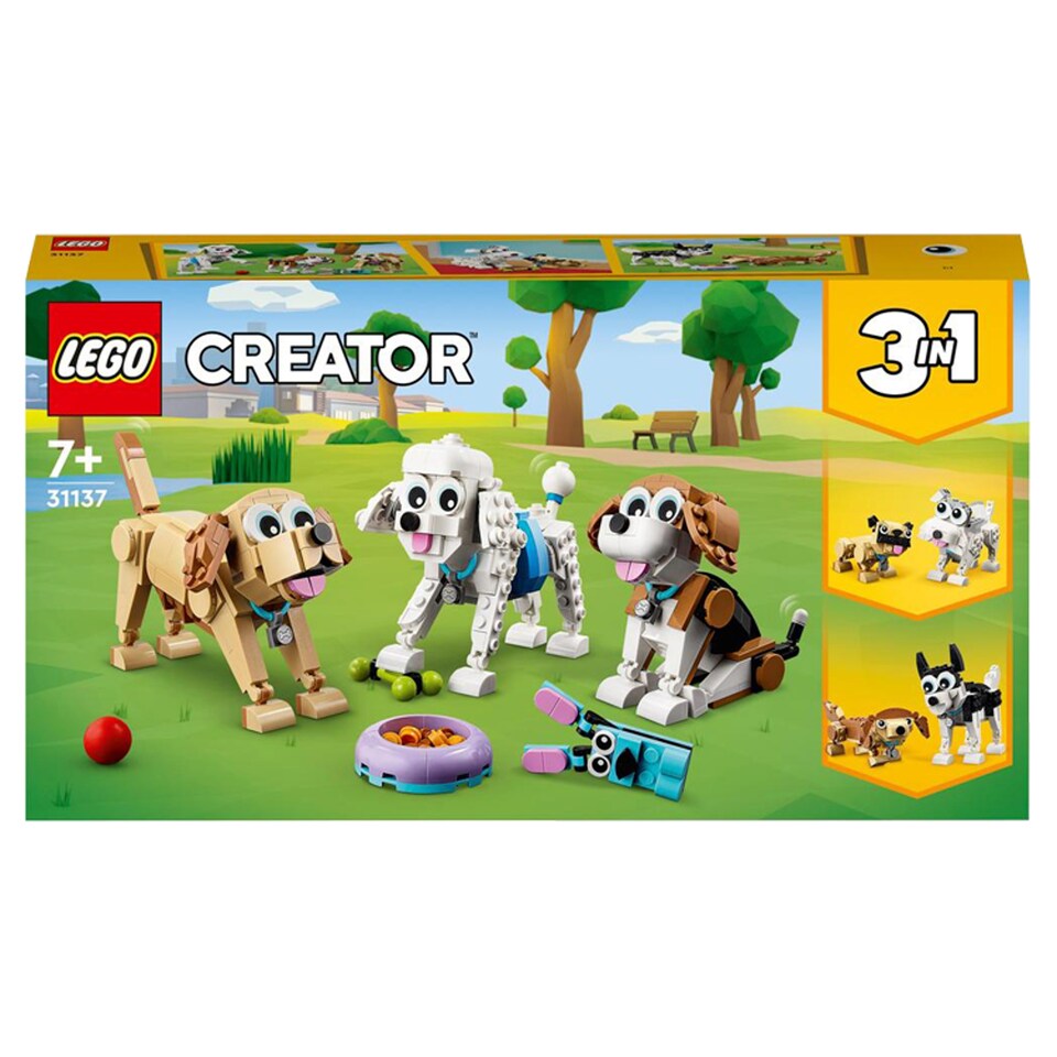 image 1 of LEGO Creator 3 v 1 31137 Adorable Dogs