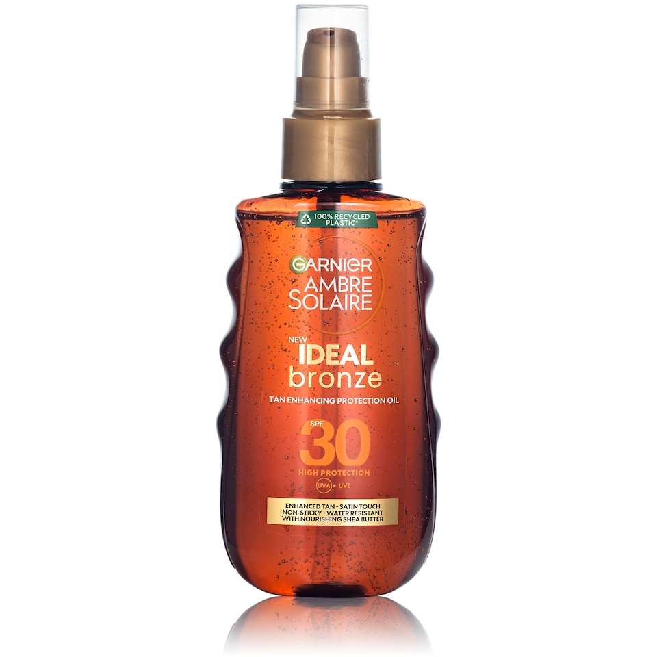Garnier Ambre Solaire Ideal Bronze opalovací olej SPF 30 , 150 ml