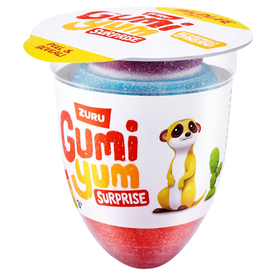 ZURU Gumi Yum Surprise Wildlife 22g