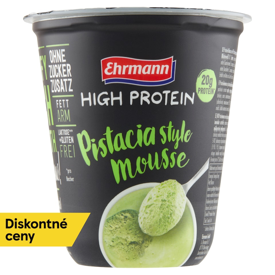 obrázok 1 z Ehrmann High Protein Pistacia Style Mousse 200 g