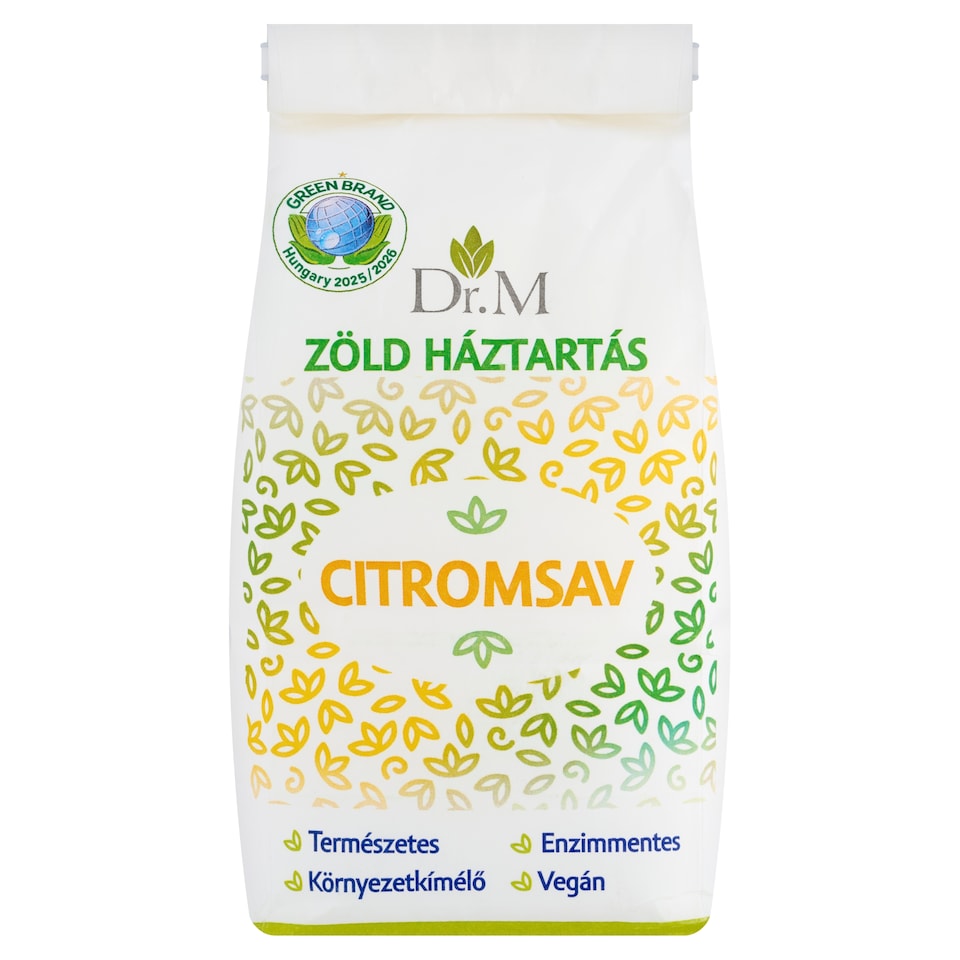 Dr. M Zöld Háztartás citromsav 1000 g  1. kép