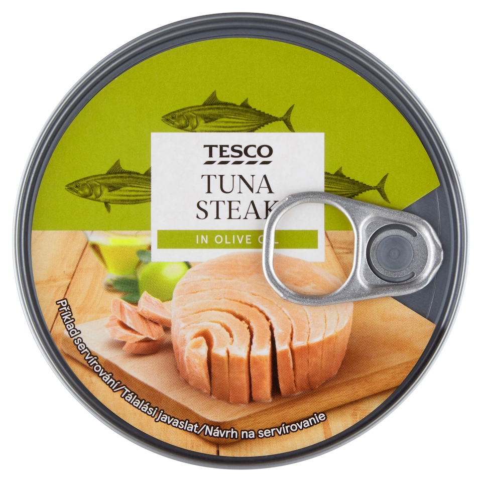 Tesco Tuniak celé kusy v olivovom oleji 160 g
