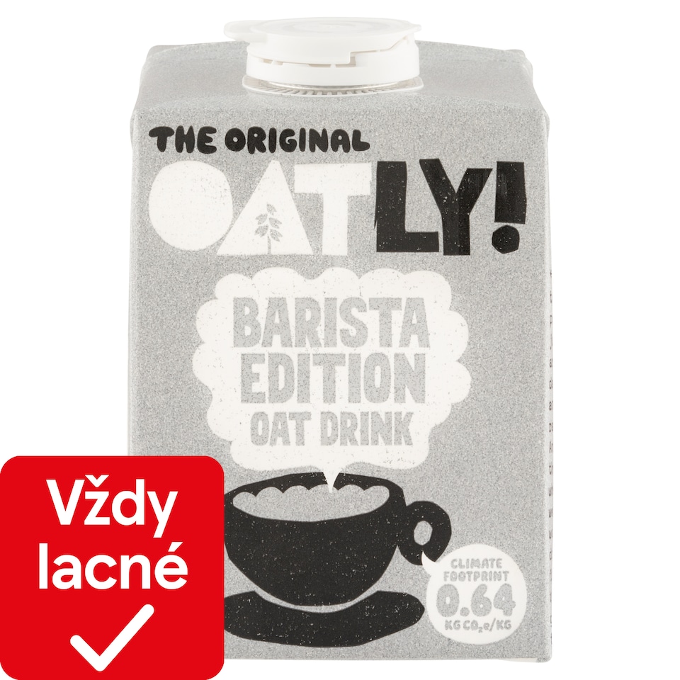 obrázok 1 z Oatly! Barista Edition ovsený nápoj 500 ml