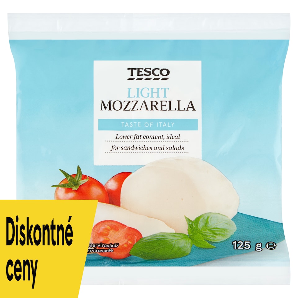 Tesco Mozzarella Light 125 g