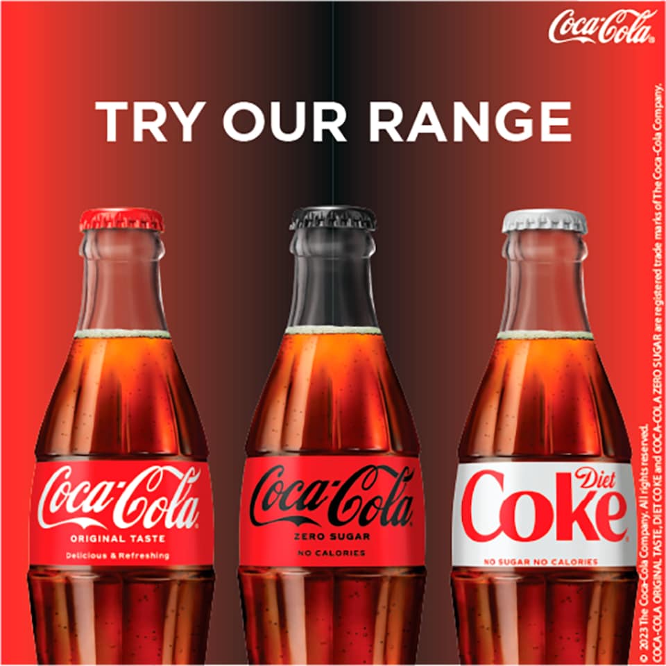 image 1 of Coca-Cola Original Taste 4x250ml