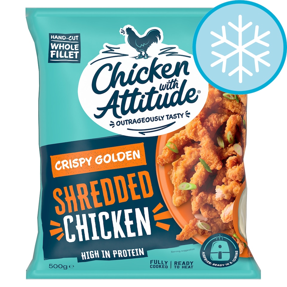 Chicken with Attitude Crispy Golden Shredded Chicken 500g