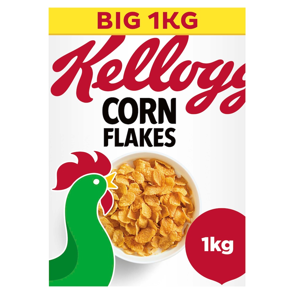 image 1 of Kellogg's Corn Flakes Breakfast Cereal 1kg