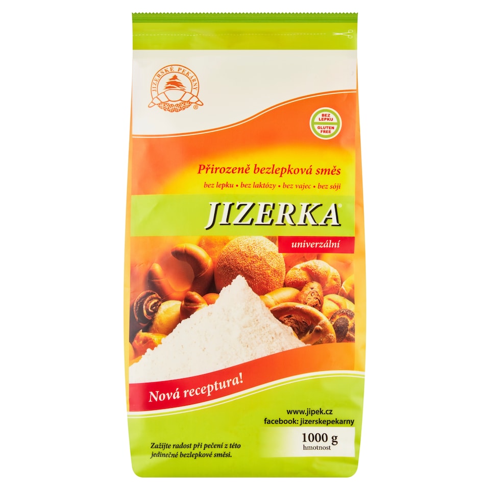 Jizerské Pekárny Jizerka Naturally Gluten Free Mix 1000g