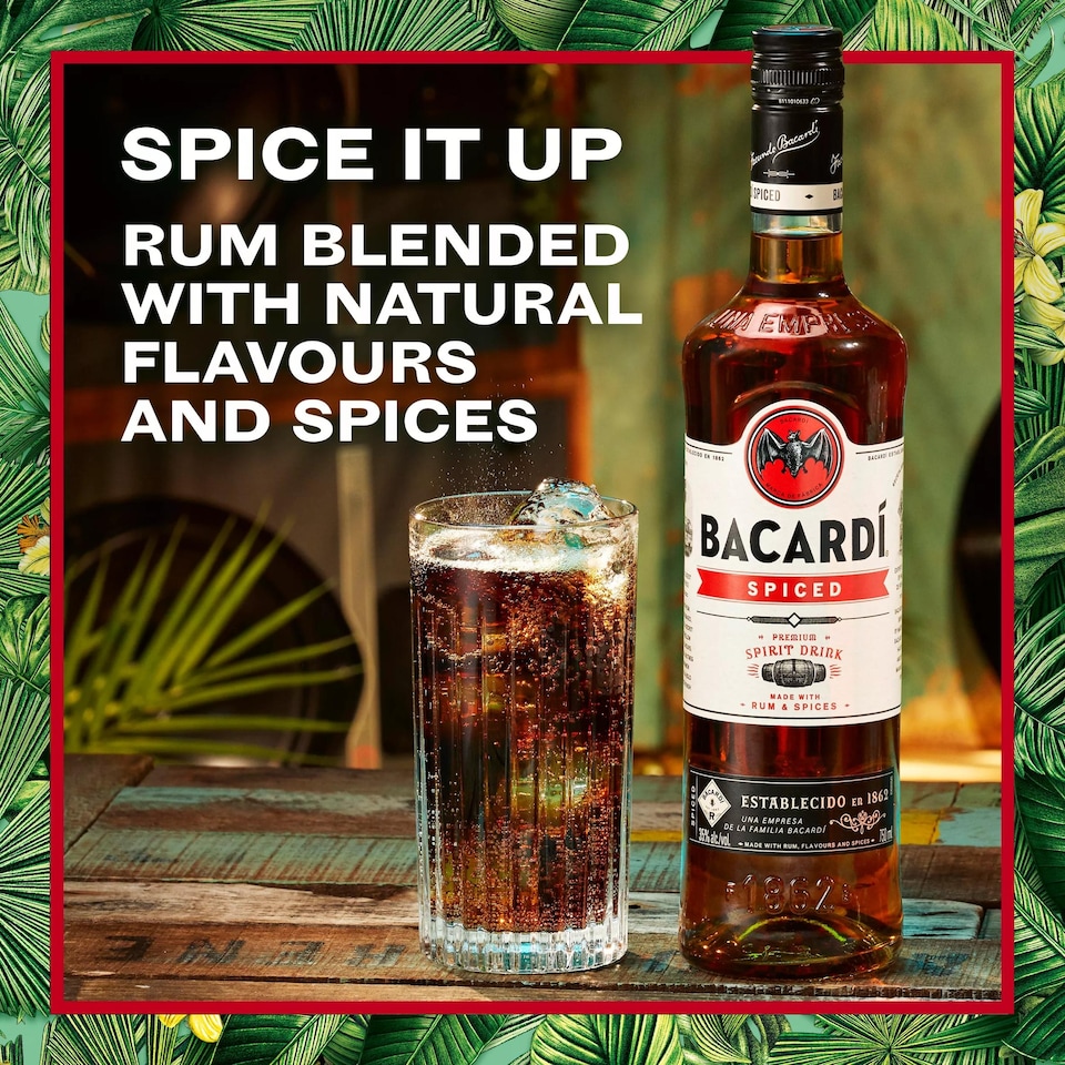image 1 of Bacardi Spiced Rum 1L