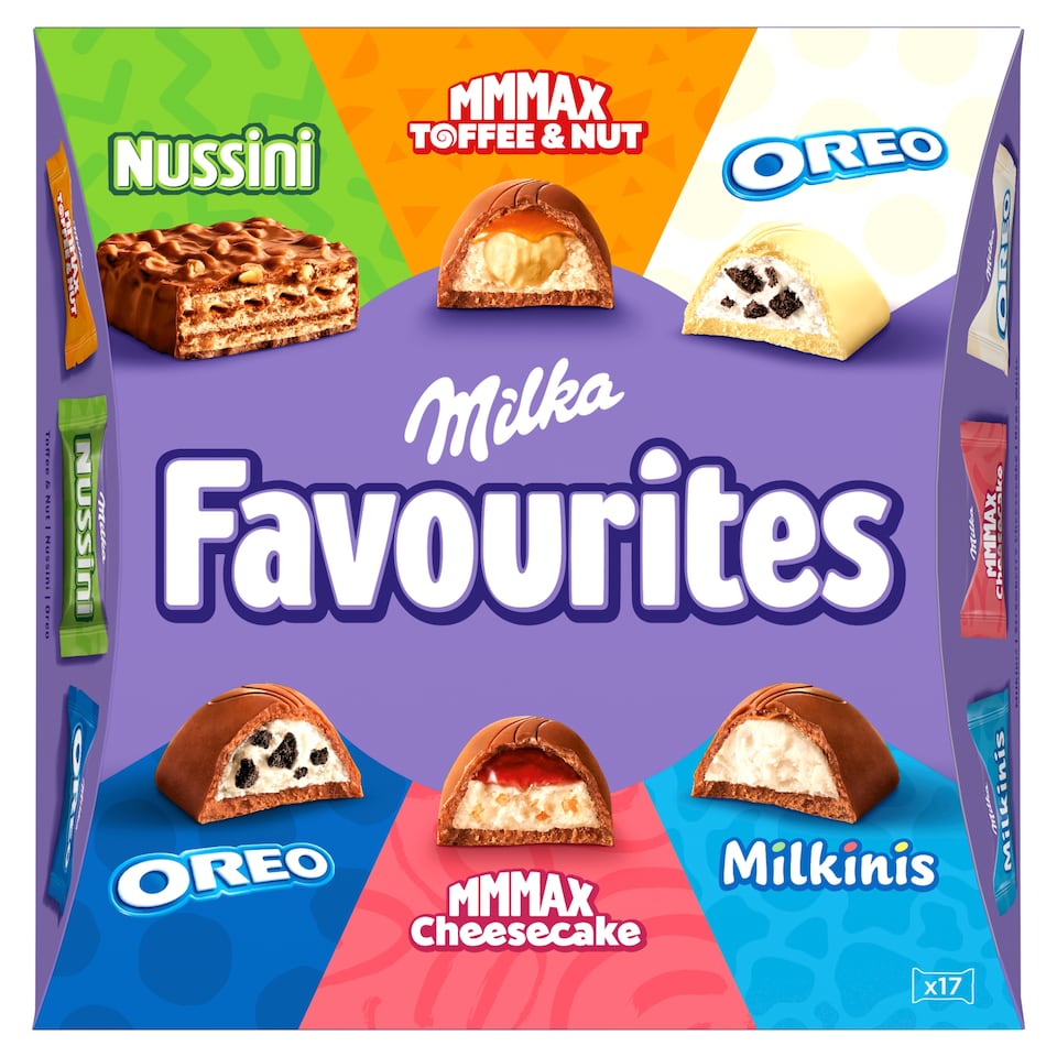 Milka Favourites Selection 17 Pcs 158 G