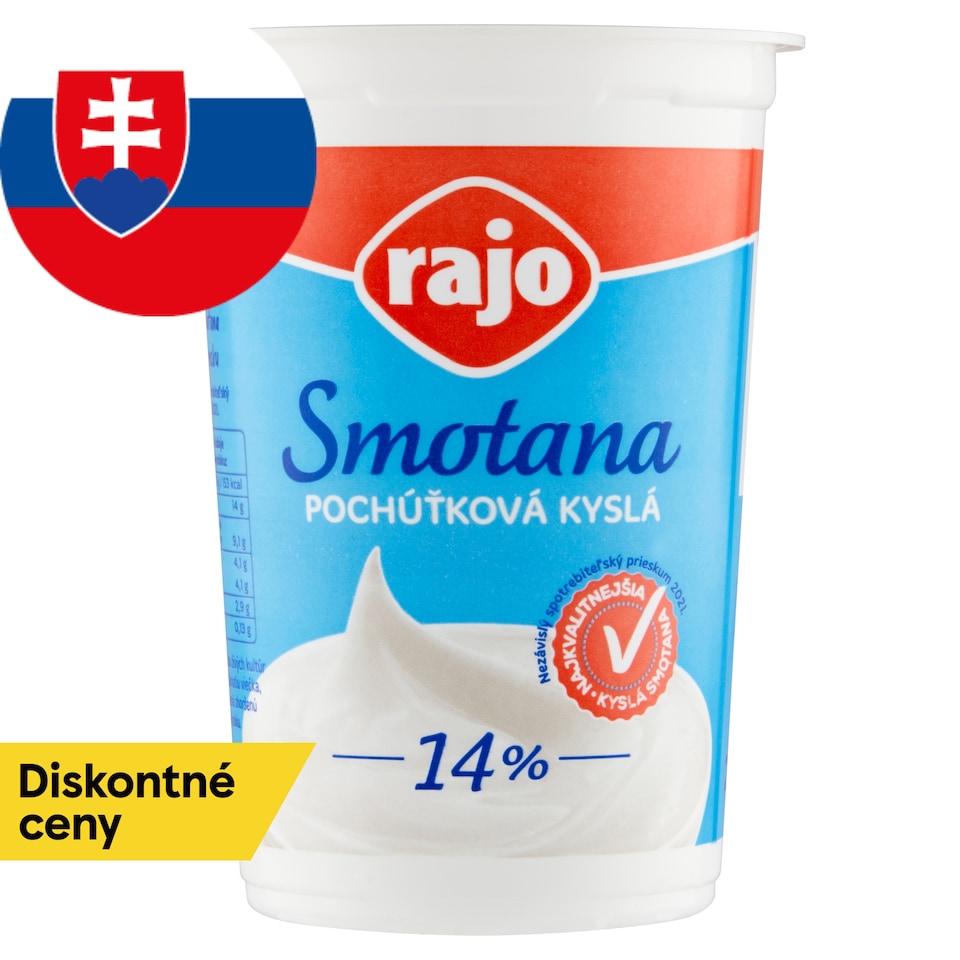 image 1 of Rajo Sour Cream Delicatessen 14% 250 g