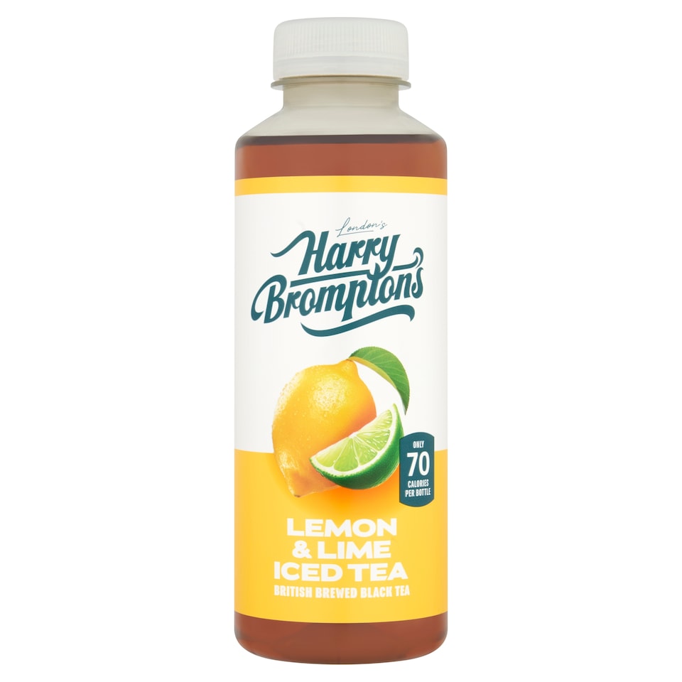 Harry Brompton's Lemon & Lime Iced Tea 500ml