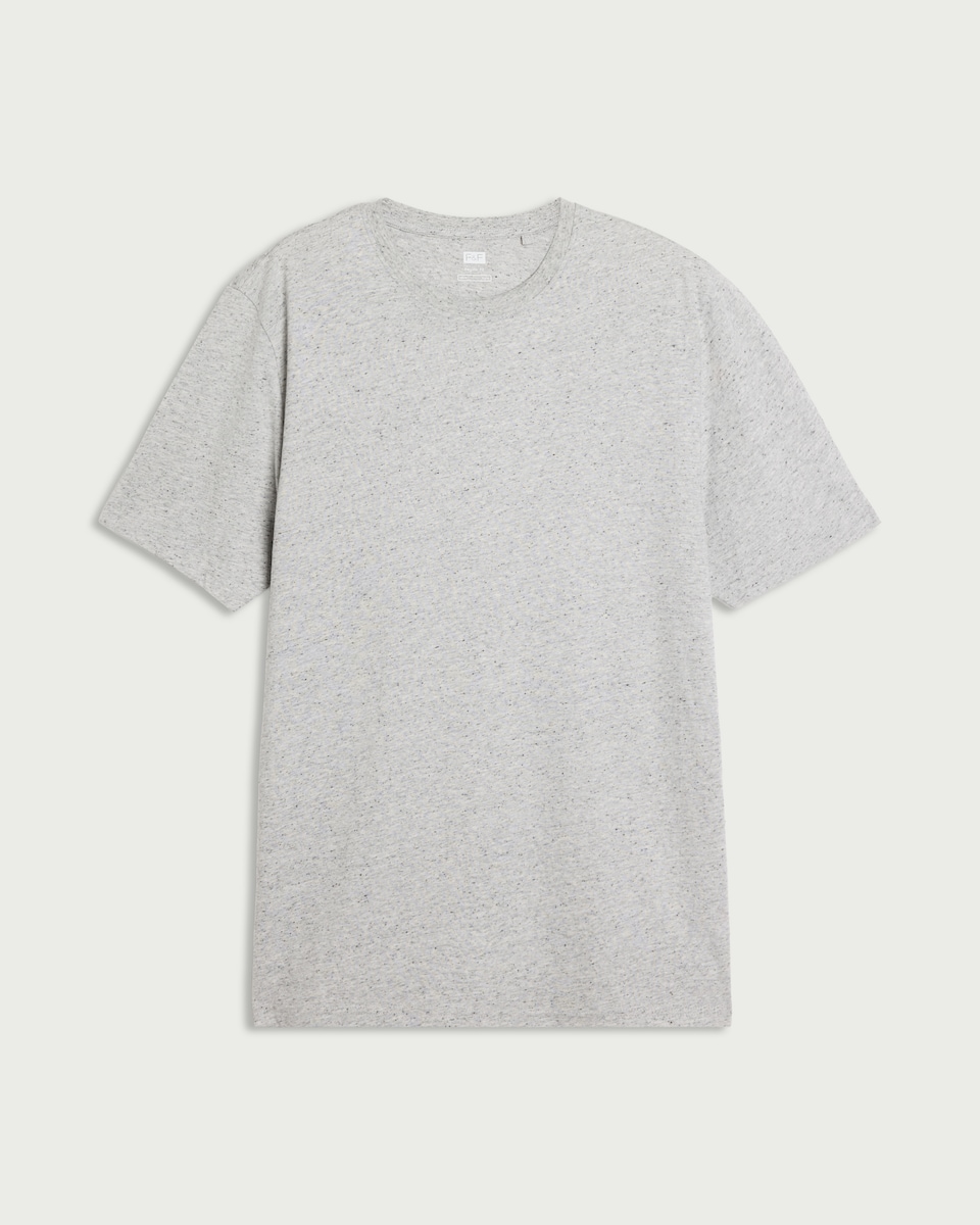 image 1 of F&F Pure Cotton T-Shirt in Grey