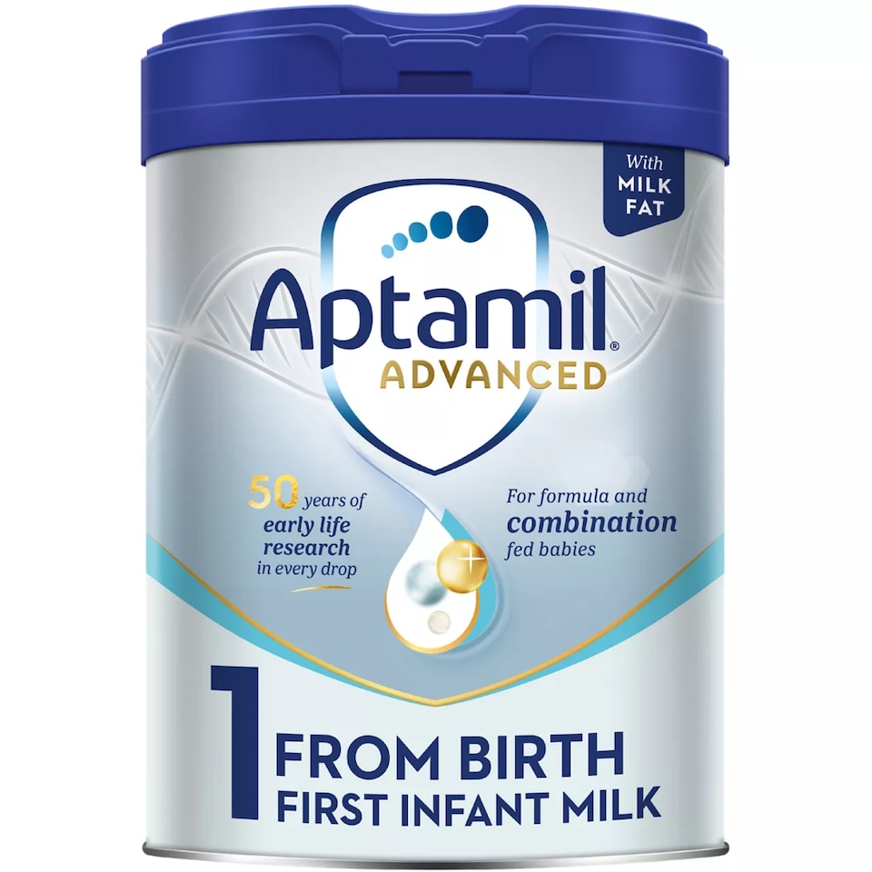 image 1 of Aptamil Advanced 1 First Baby Milk Formula Powder From Birth 800g