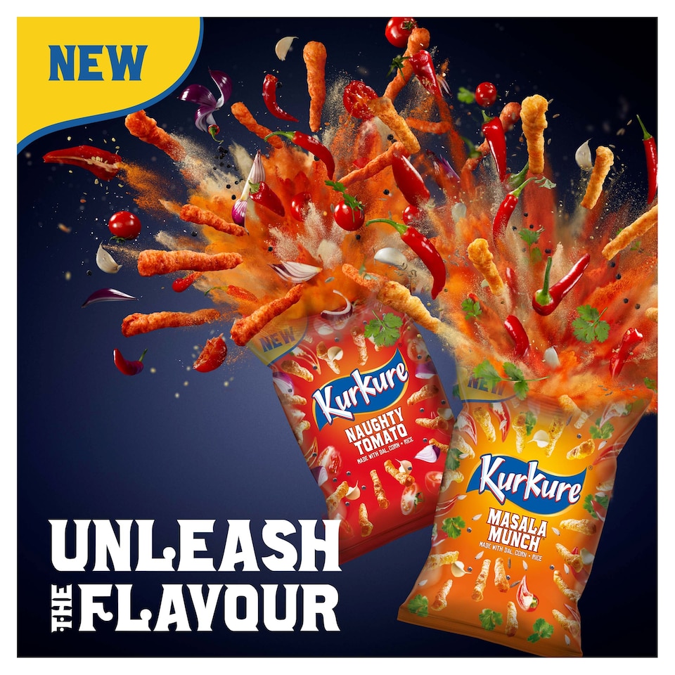 image 1 of Kurkure Masala Munch Sharing Bag Crisps 100g