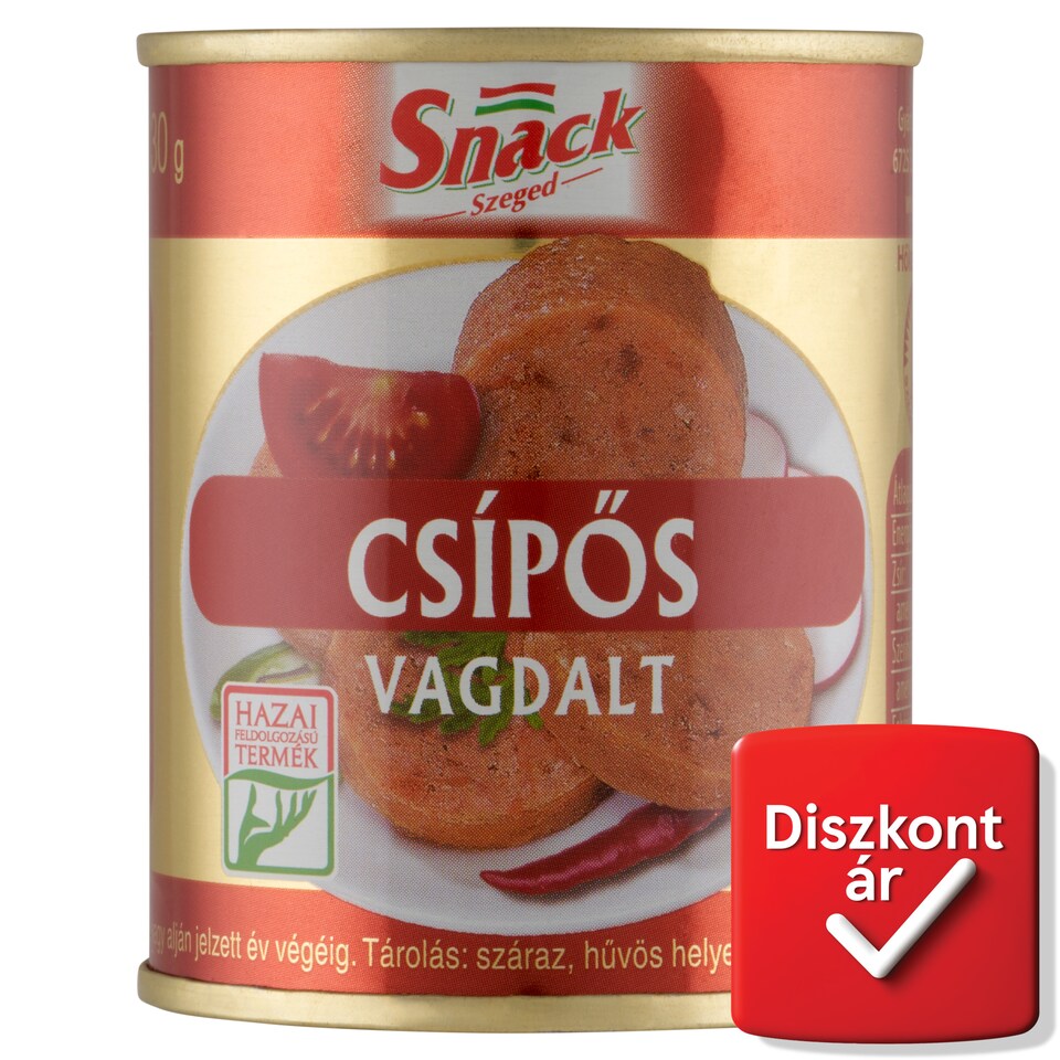 image 1 of Snack Szeged Spicy Minced Meat 130 g
