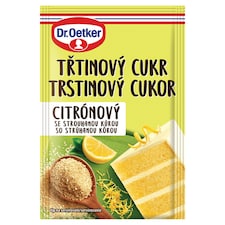 Dr. Oetker Cane Lemon Sugar with Grated Bark 15g