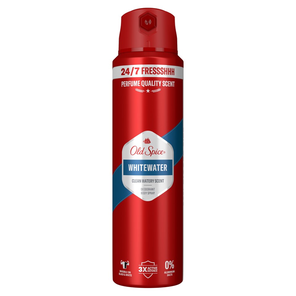 image 1 of Old Spice Whitewater Men’s Deodorant Body Spray 200ml