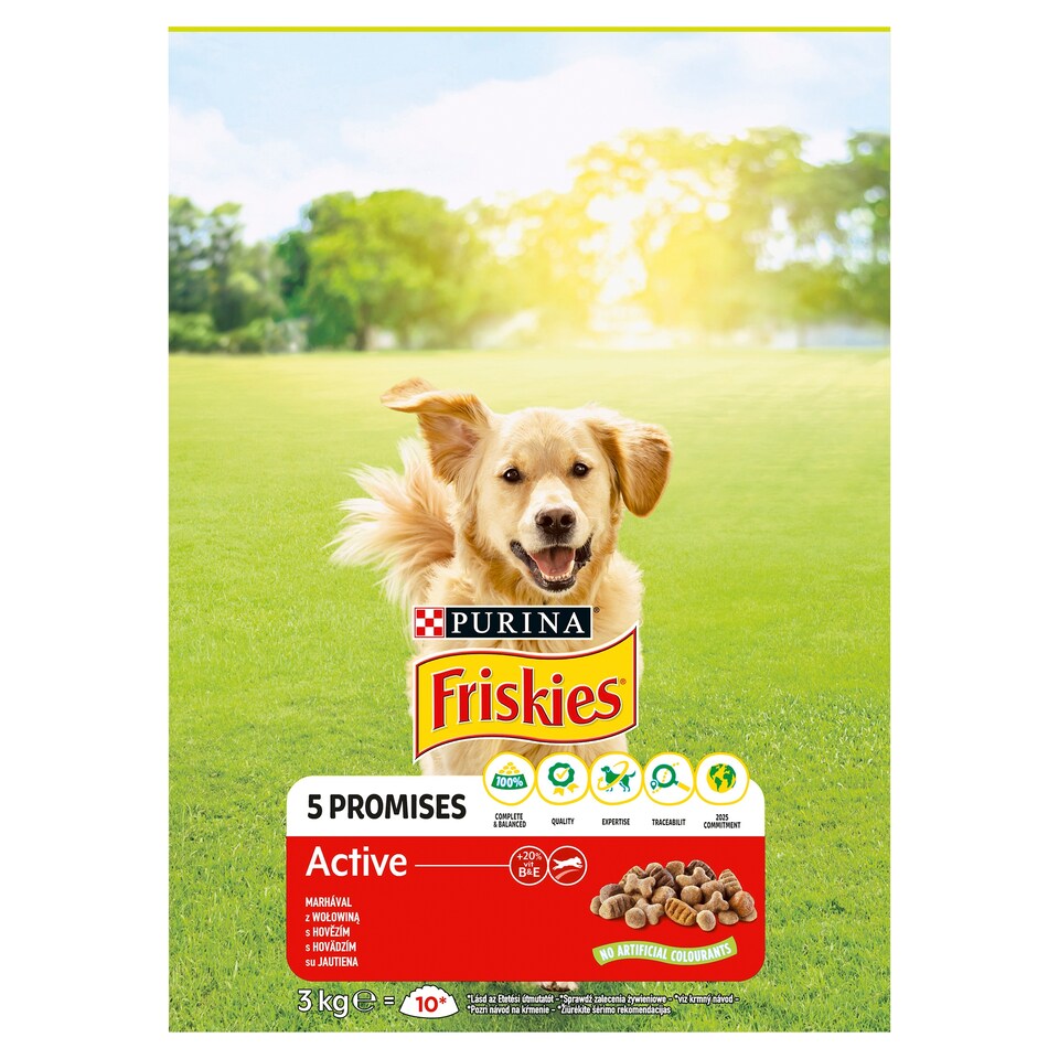 obrázok 1 z Friskies Active s hovädzím 3 kg