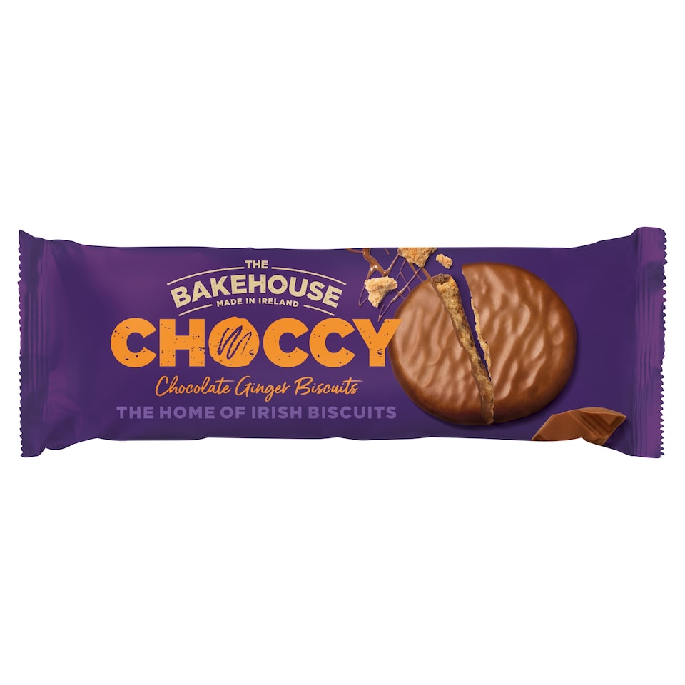The Bakehouse Choccy Chocolate Ginger Biscuits 200g