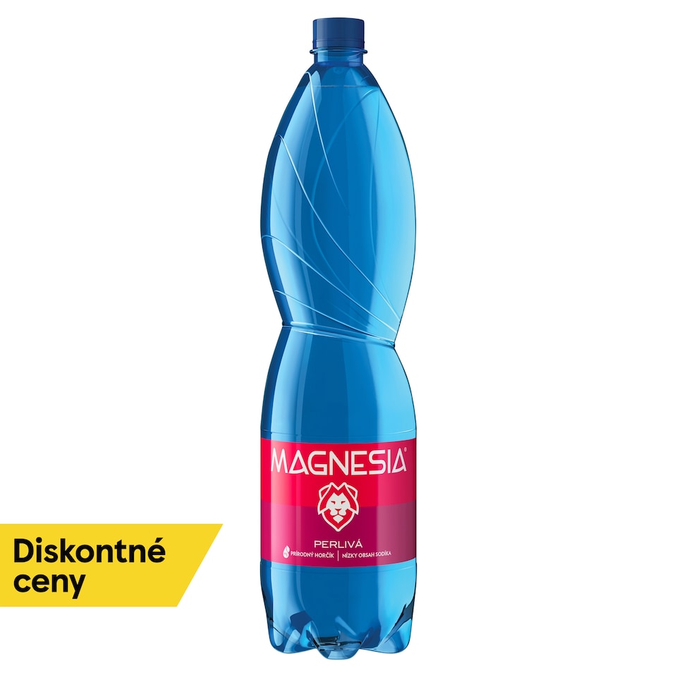 Magnesia Prírodná minerálna voda perlivá 1,5 l