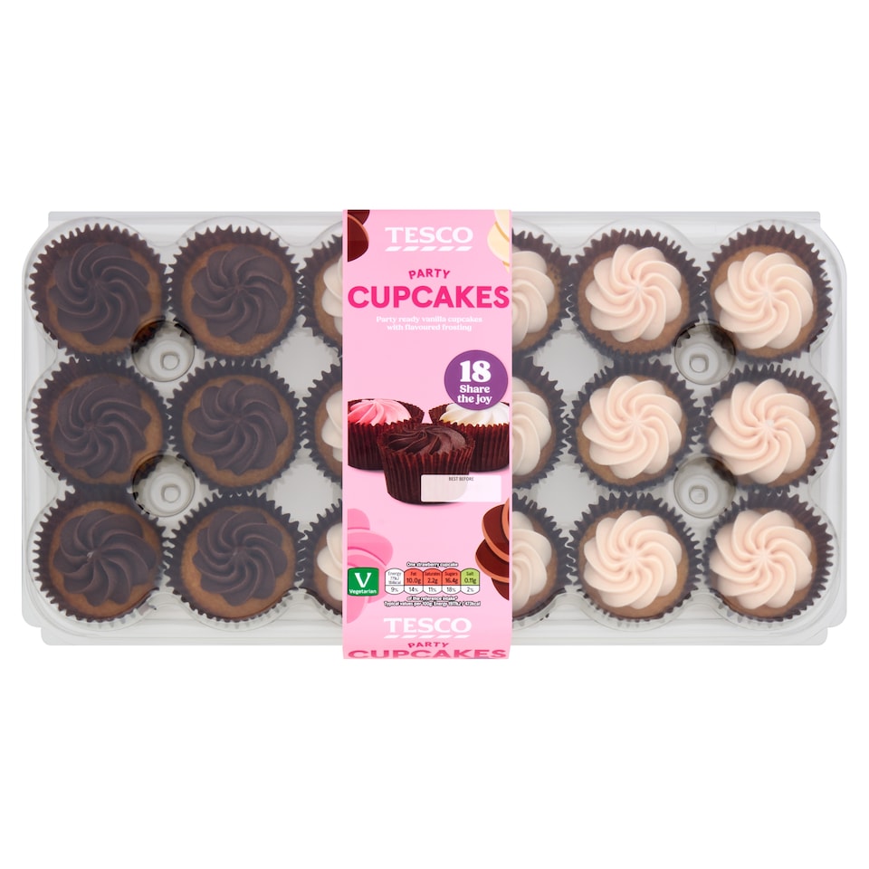 Tesco 18 Cupcakes