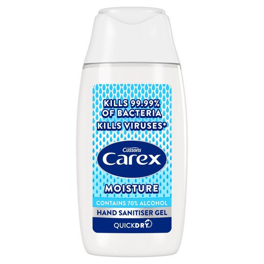 Carex Moisture Plus Hand Gel 50Ml Tesco Groceries