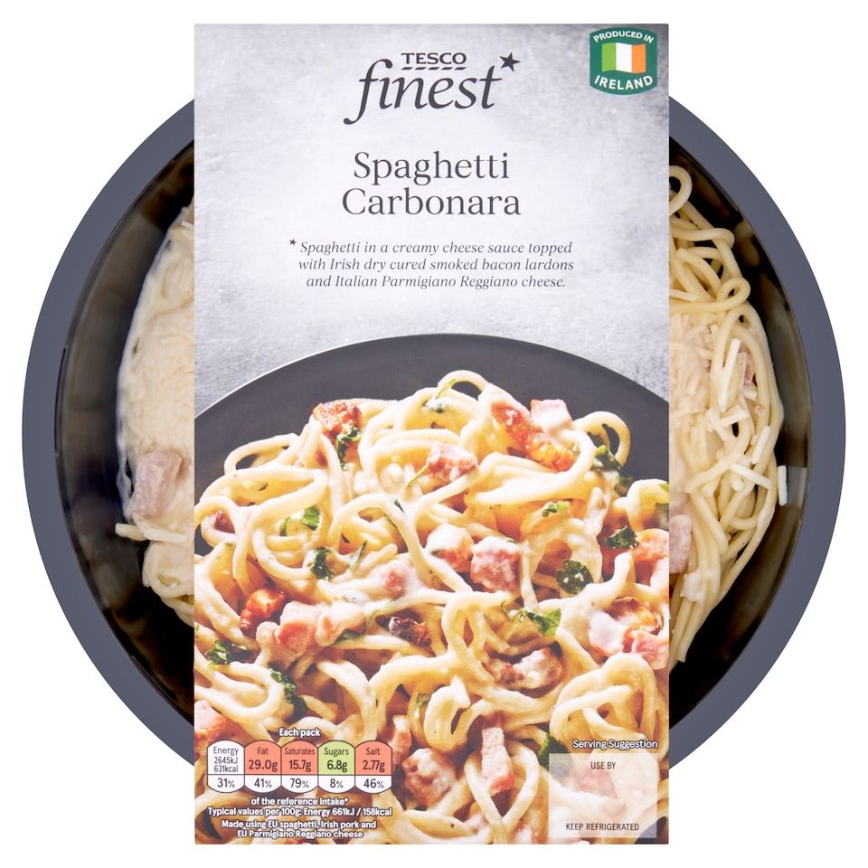 Tesco Finest Spaghetti Carbonara 400G