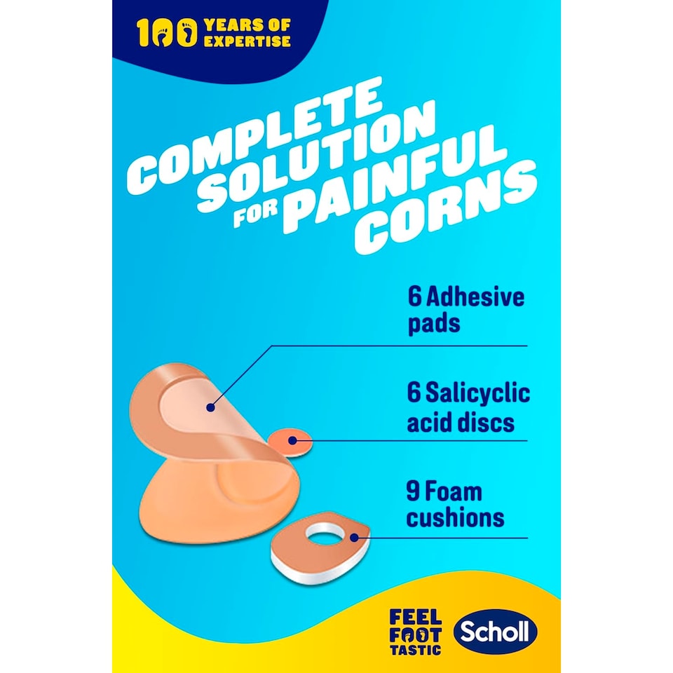 image 1 of Scholl Complete Corn Treatment and Removal Kit for Foot Care