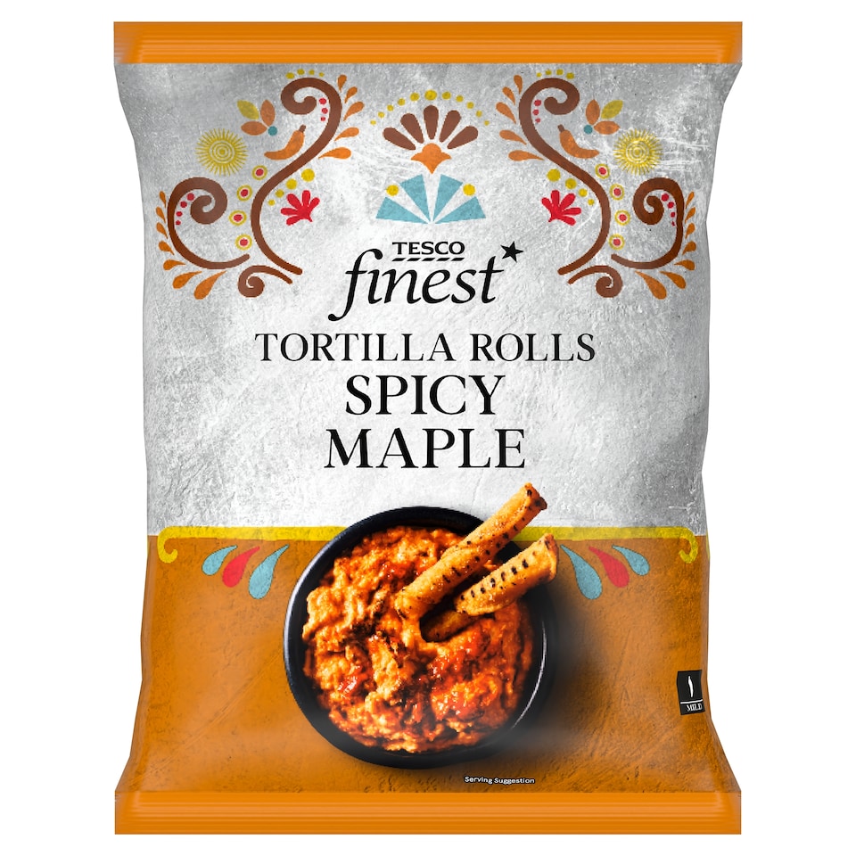 Tesco Finest Maple Roll Tortilla 150g