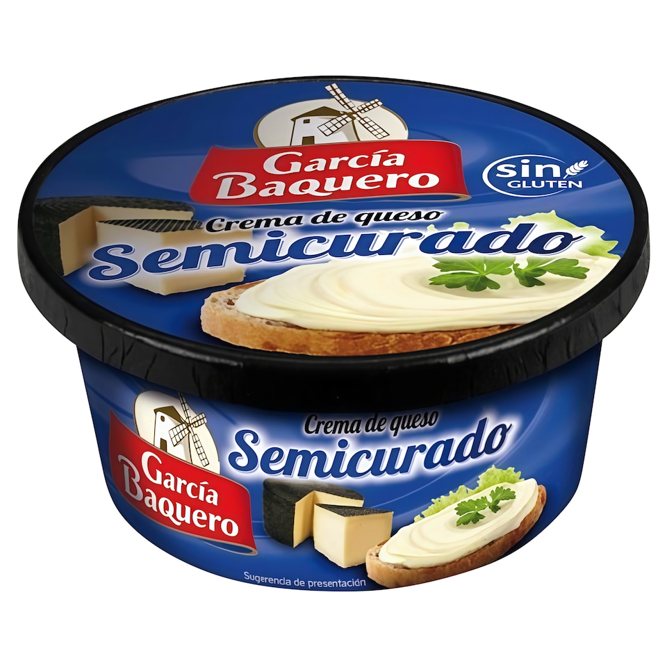 Garcia Baquero Semicurado félzsíros, kenhető, ömlesztett sajt 125 g