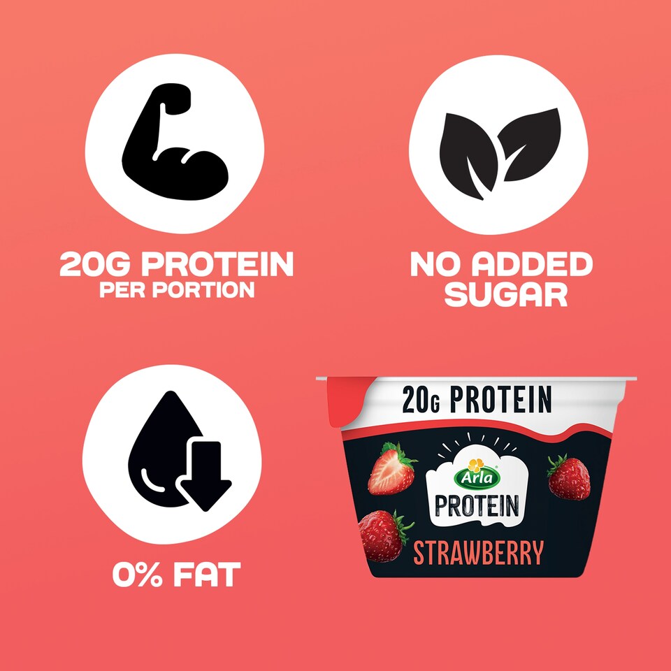 image 1 of Arla Protein Yogurt - Strawberry 200g