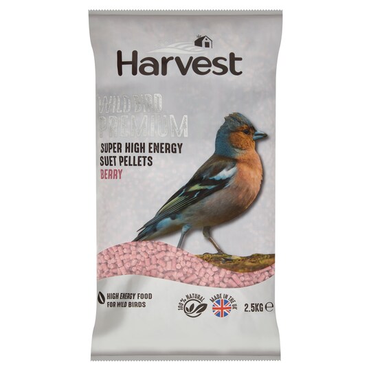 Harvest Premium Super High Energy Suet Berry 2.5Kg Tesco Groceries