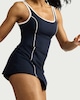 image 2 of F&F Active ULTRAMOVE Contrast Trim Tennis Dress in Navy