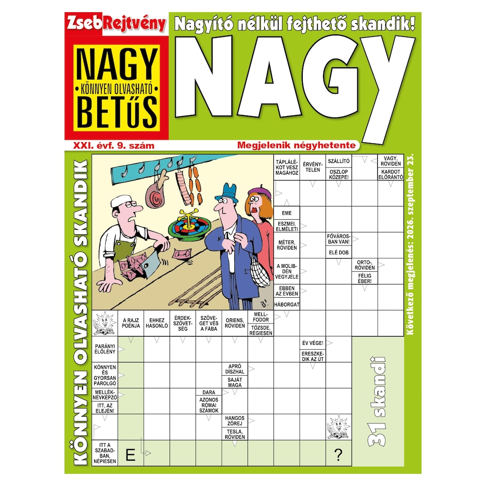 Zsebrejtvény Nagy